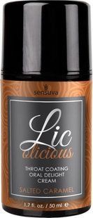 гель для мінету Sensuva Lic‑o‑licious Salted Caramel (50 мл) ST93 фото