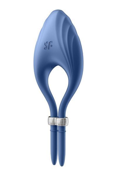 Эрекционное виброкольцо-лассо Satisfyer Duelist Blue, 10 режимов, мощный мотор SO6275 фото