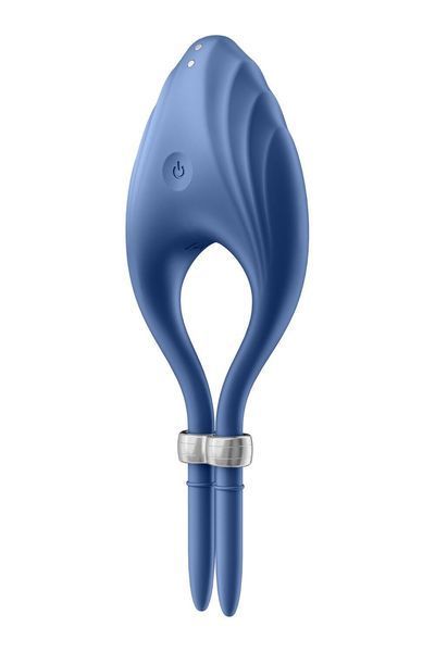 Эрекционное виброкольцо-лассо Satisfyer Duelist Blue, 10 режимов, мощный мотор SO6275 фото