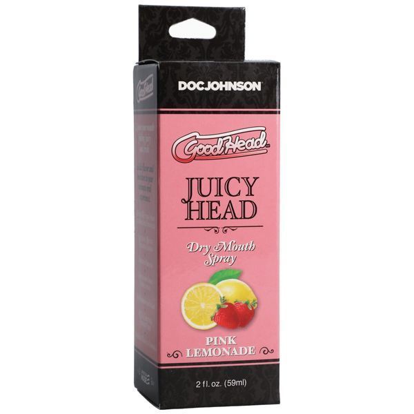 Увлажняющий оральный спрей Doc Johnson GoodHead &ndash; Juicy Head Dry Mouth Spray &ndash; Pink Lemonade 59мл SO6065 фото