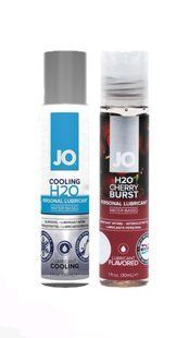 Набір лубрикантів System JO H2O COOLING (30 мл) + System JO Cherry Burst (30 мл) LB72 фото