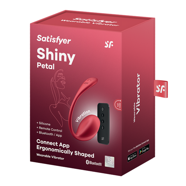 Вибратор для точки G с дистанционным управлением Satisfyer Shiny Petal Connect App &ndash; твой сладкий секрет SX1220 фото