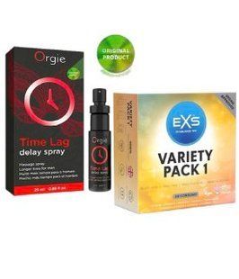 Пролонгатор для мужчин Time Lag, 25 мл. ORGIE + EXS Mixed Variety Pack 1, 48 штук SOS6690 фото