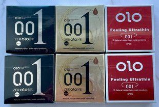Набор OLO Feeling Ultrathin 001 + OLO Лед и Пламя + OLO возбуждающие 18 штук SOS3759 фото