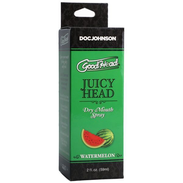 Увлажняющий оральный спрей Doc Johnson GoodHead &ndash; Juicy Head Dry Mouth Spray &ndash; Watermelon 59мл SO6067 фото