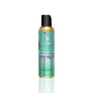 Масажна олія DONA Massage Oil NAUGHTY &ndash; SINFUL SPRING (110 мл) з феромонами та афродизіаками SO1691 фото