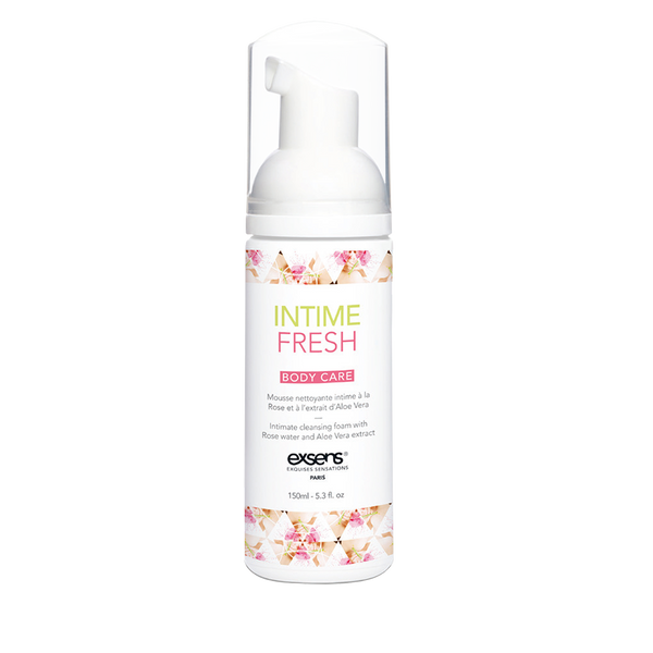 Пена для интимной гигиены EXSENS Intime Fresh 150мл, экстракт розы и алоэ вера, натуральная SO2372 фото