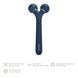 Електронний ультразвуковий ролик для обличчя GESKE Sonic Facial Roller 4в1 midnight HB0177 фото 2