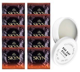 Комплект Skyn Warming 10 шт + Bijoux Indiscrets Bad Day Killer SOS14183 фото