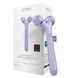 Электронный ультразвуковой ролик для лица GESKE Sonic Facial Roller 4в1 purple HB0178 фото 1