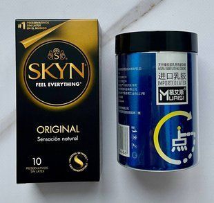 Комплект SKYN Original 10 шт + Muaisi 0.02 мм Blue 12 шт SOS2756 фото