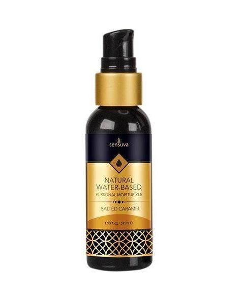 Змазка на водній основі Sensuva Natural Water-Based Salted Caramel (57мл) без гліцерину та парабенів SO3220 фото