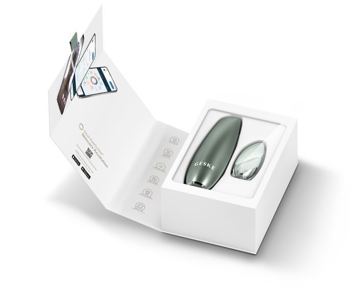 Бесконтактная магнитная пилинг-маска GESKE Touchless Magnetic Peeling Mask 5в1 green HB0557 фото