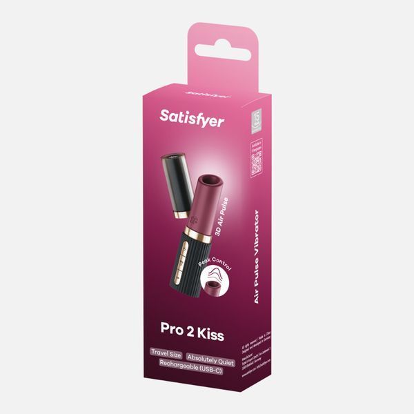 Вакуумний стимулятор клітора Satisfyer Pro 2 Kiss Satisfyer IG078601 фото