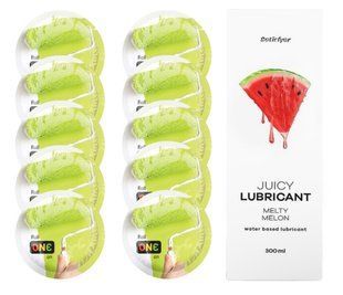 Комплект ONE Color 10 шт. + Лубрикант Satisfyer Juicy Lubricant Melty Melon (300 мл) SOS12366 фото