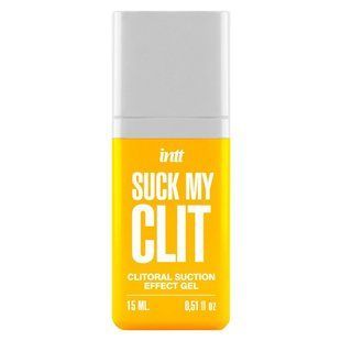 Смоктайзер для клитора Intt Suck My Clit Tropical Mango (15 мл), манго, гель с эффектом посасывания SX4003 фото