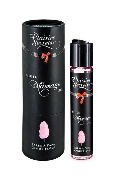 Масажна олія Plaisirs Secrets Candy Floss з афродизіаками, їстівна (59 мл) SO1851 фото