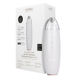 Мікродермабразійний пристрій для видалення чорних цяток GESKE MicroDermabrasion Blackhead Remover 7в1 starlight HB0573 фото
