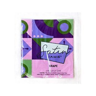 Латексна серветка Satin Dams Grape 1 шт SX1256 фото