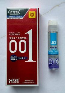 Комплект Muaisi 001 RED 12 шт - Лубрикант System JO H2O COOLING (30 мл) SOS2802 фото