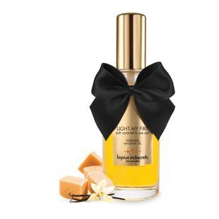 Розігріваюча олія Bijoux Indiscrets Light my Fire &ndash; Caramel&Sea salt SO5938 фото