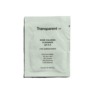 Пробник ніжного гелю для очищення обличчя Transparent-Lab Rose Calming Cleanser pH 5.5, 3 мл 43209/S фото