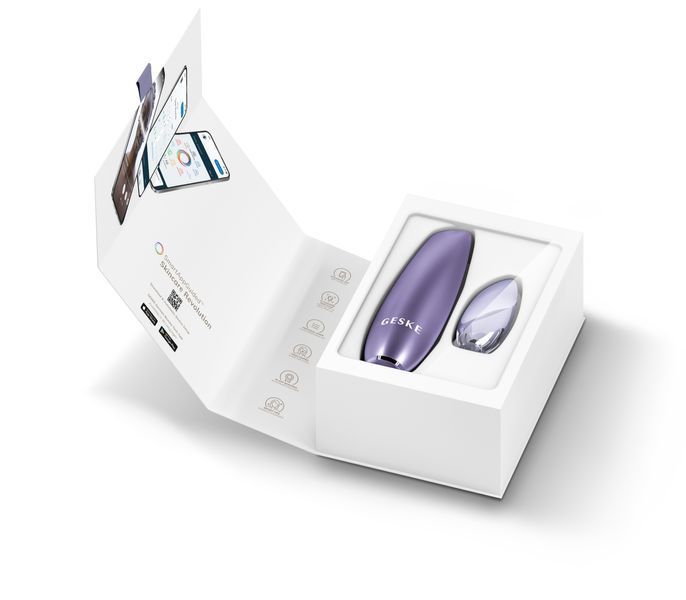 Бесконтактная магнитная пилинг-маска GESKE Touchless Magnetic Peeling Mask 5в1 purple HB0561 фото