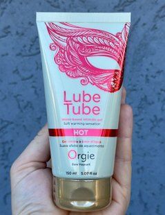 Зігріваючий лубрикант LUBE TUBE HOT, 150 мл ORGIE (Бразилія-Португалія) 21067 фото