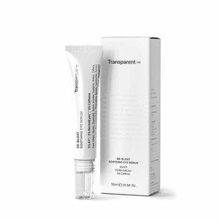 Крем-сироватка для зони навколо очей Transparent Lab De-Bloat Soothing Eye Serum, 15 мл 43205 фото