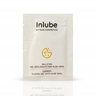 Їстівний лубрикант на водній основі смак: печиво INLUBE, 5 мл Nuei (Іспанія) SNU513567 фото