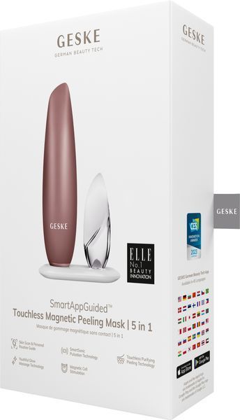 Безконтактна магнітна пілінг-маска GESKE Touchless Magnetic Peeling Mask 5в1 starlight HB0562 фото