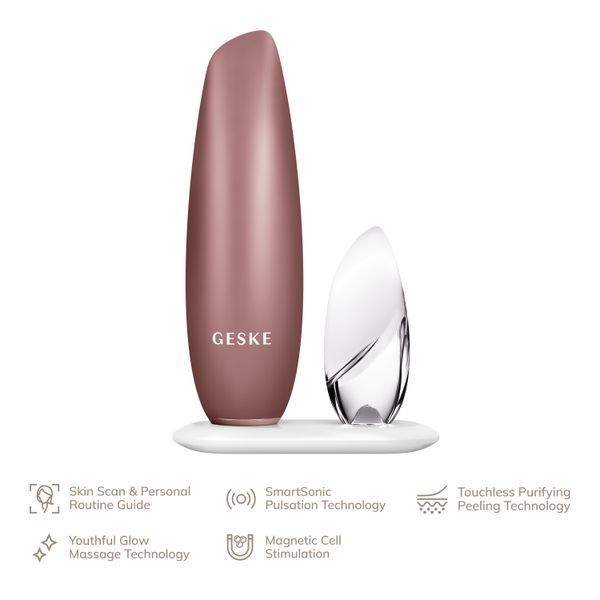 Безконтактна магнітна пілінг-маска GESKE Touchless Magnetic Peeling Mask 5в1 starlight HB0562 фото