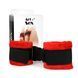 Наручники Art of Sex - Handcuffs Soft Touch Червоні SO8497 фото 3