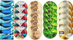 Набор из 25 шт One Oasis Premium + ONE Ribs + ONE Vanish + ONE Glowing + ONEBanana SOS8448 фото