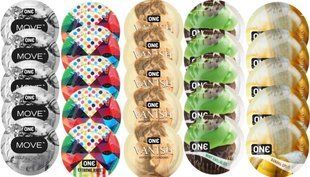 Набор из 25 шт One Move + ONERibs + ONE Vanish + ONE Mint Chocolate + ONEBanana SOS8398 фото