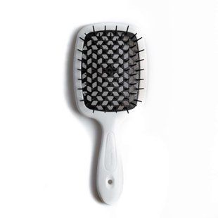 Расческа Janeke Superbrush Small (Белая с черным) 56SP234NER фото