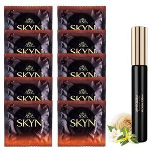 Комплект Skyn Warming 10 шт + Bijoux Indiscrets Aphrodisia SOS14204 фото