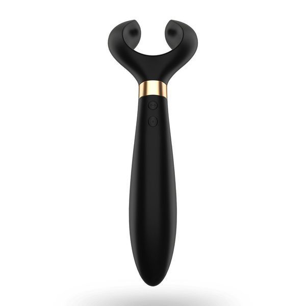 Вібратор для пар Satisfyer Endless Fun Black, 3 незалежні мотори, багатофункціональний SO3108 фото