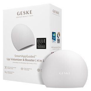 Пристрій для збільшення обʼєму губ GESKE Lip Volumizer&Booster 4в1 Big white HB0233 фото