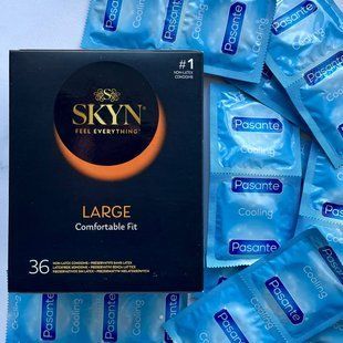 Коробка SKYN Large, 36 шт + Pasante Cooling 20 шт SOS1154 фото