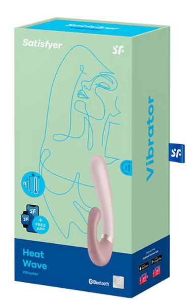 Вибратор-кролик с функцией нагрева и управления через Satisfyer Heat Wave Connect App (сиреневый) SO6096 фото