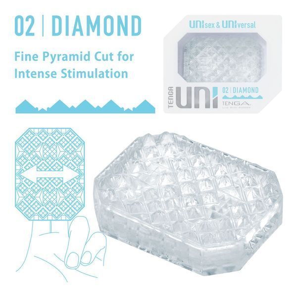 Стимулятор для эрогенных зон Tenga UNI Diamond SO9806 фото