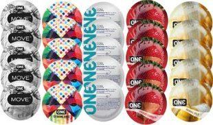 Набор из 25 шт One Move + ONERibs + ONE Plus + ONEChocolateStrawberry + ONEBanana SOS8411 фото
