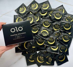 Набор 50 шт Skyn ​​Original + OLO Feeling Ultrathin 001 10 шт SOS2499 фото