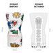 Мастурбатор Tenga Keith Haring Soft Case Cup (мягкая подушечка) сжатый SO1648 фото 1