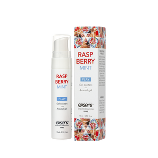 Стимулирующий гель EXSENS Kissable Raspberry Mint 15мл охлаждающий SO2366 фото