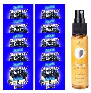 Комплект Pasante Blueberry Blast 10 шт + Sensuva Deeply Love You Butter Rum (29 мл) SOS13936 фото