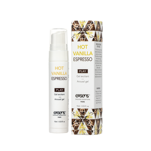 Стимулирующий гель EXSENS Kissable Hot Vanilla Espresso 15 мл охлаждающий SO2368 фото