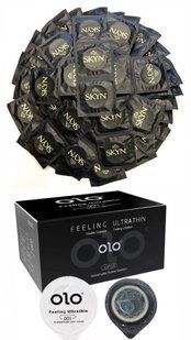 SKYN ORIGINAL 50 шт + подарок - OLO Feeling Ultrathin 10 шт SOS249 фото