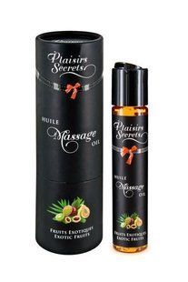 Масажна олія Plaisirs Secrets Exotic Fruits з афродизіаками, їстівна (59 мл) SO1839 фото